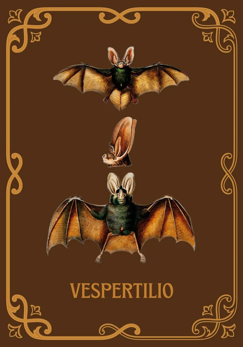 Pipistrello carta hahnemühle da Luna & Noctua