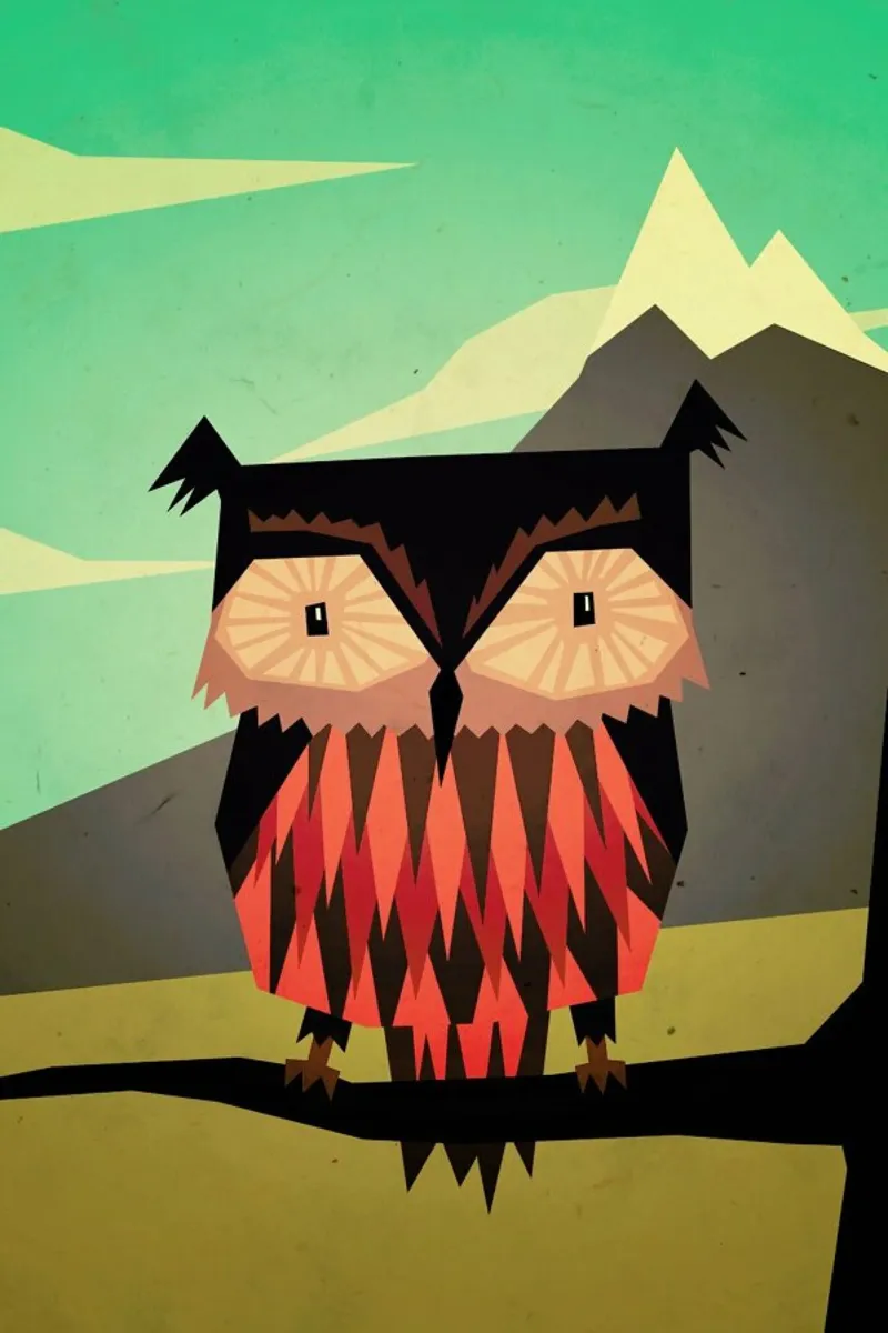 Critter Owl carta hahnemühle da Yetiland