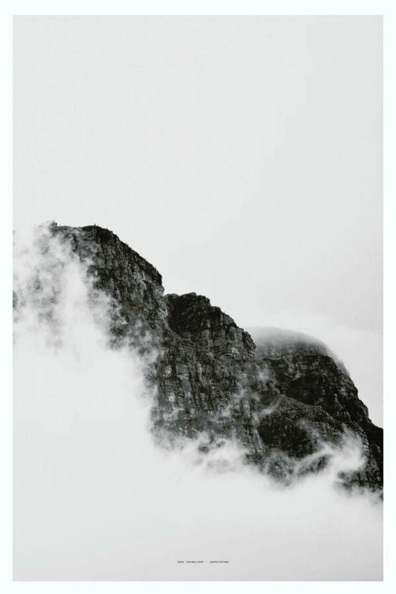 Mountain Poster von The Wall Shop