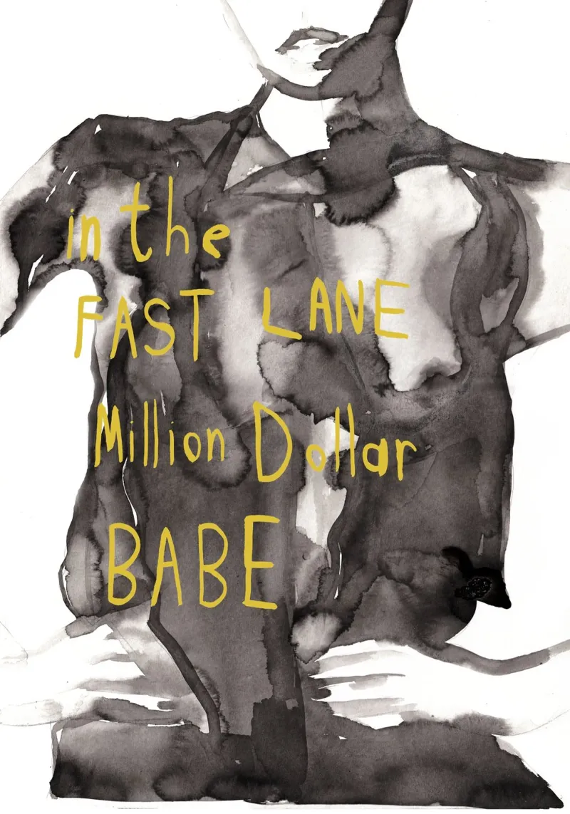 Million Dollar Babe Unlock It poster con telaio in plastica da Victoria Verbaan