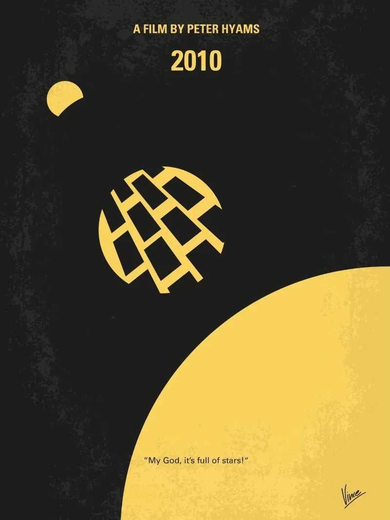 No365 My 2010 minimal movie poster alluminio dibond da Chungkong
