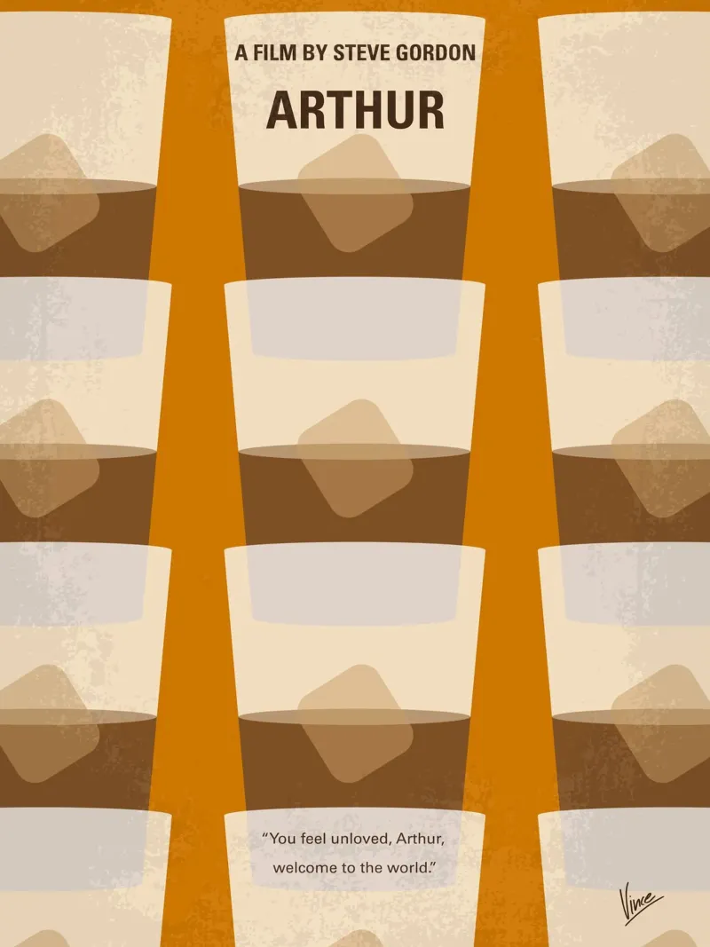 No383 My Arthur minimal movie poster poster da Chungkong