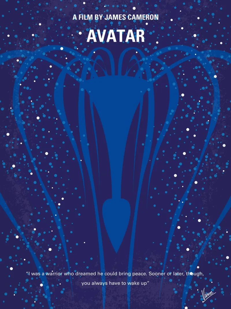 No404 My Avatar minimal movie poster poster da Chungkong