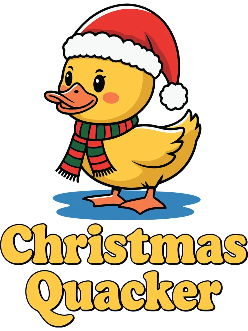 Christmas Quacker carta hahnemühle da edsonramosart