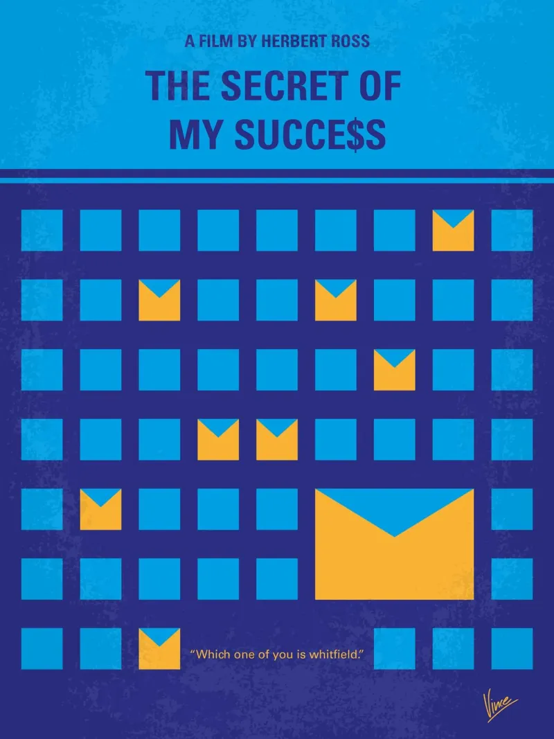 No464 My THE SECRET SUCCES minimal movie poster poster da Chungkong