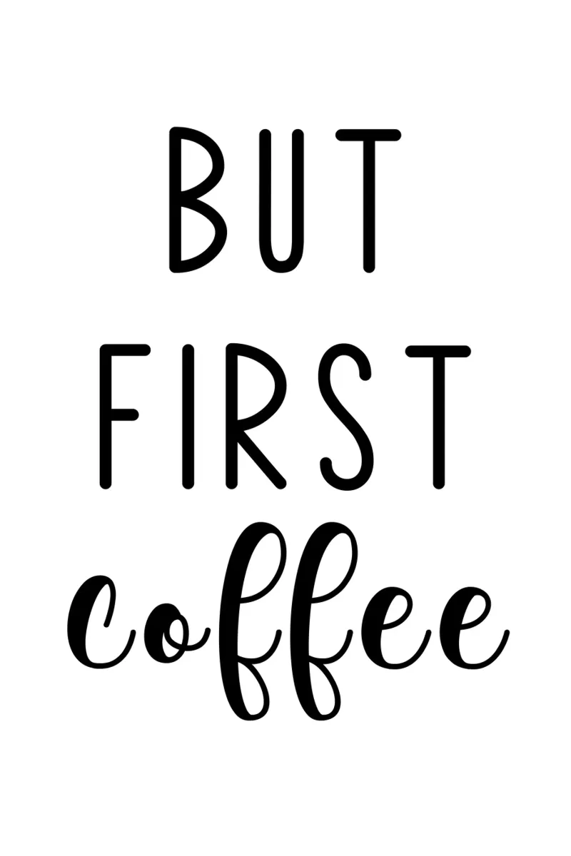 Ma prima il caffè carta hahnemühle da Shark Printables