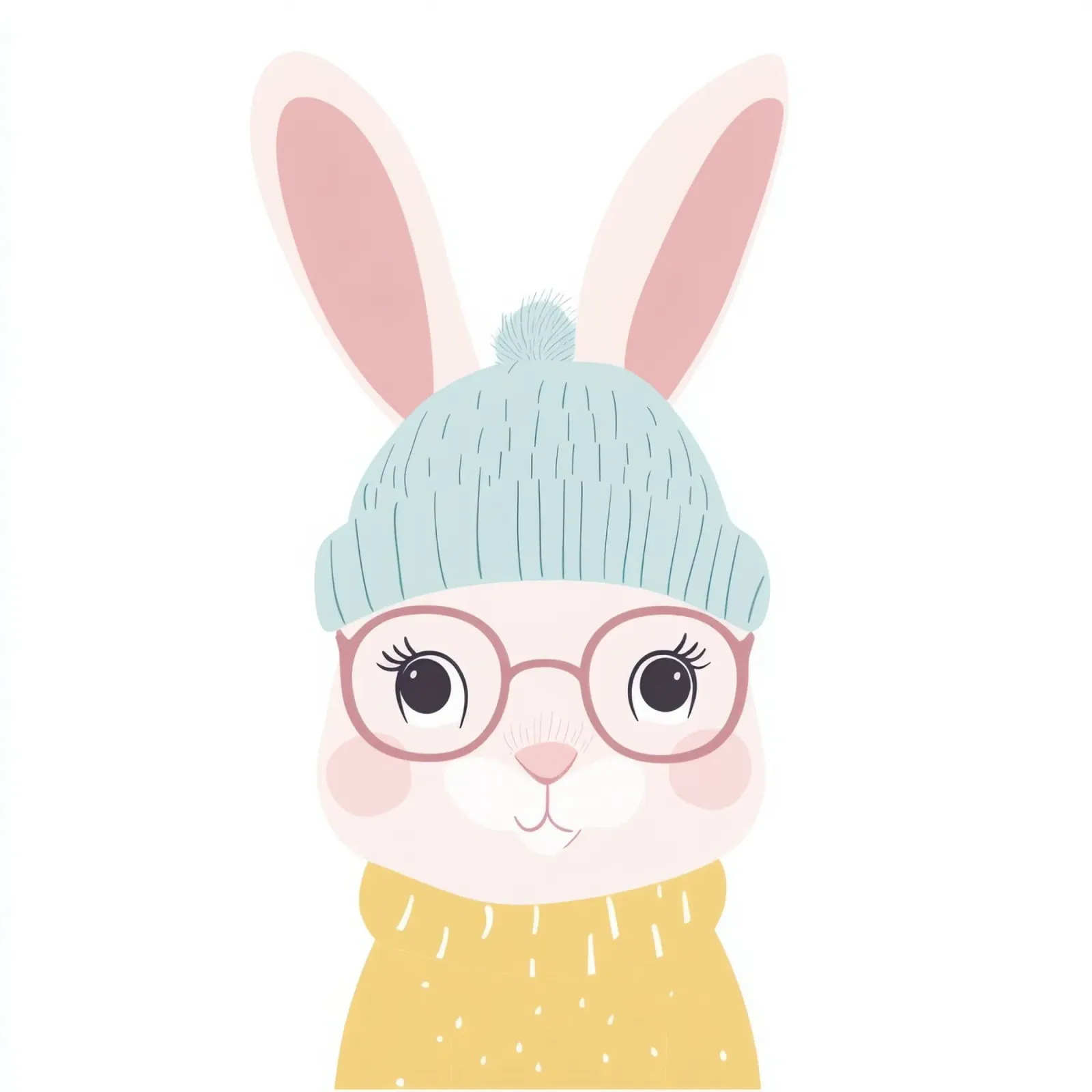 Cute Rabbit 12 pellicola backlit da So Cute Land - Affiches et posters