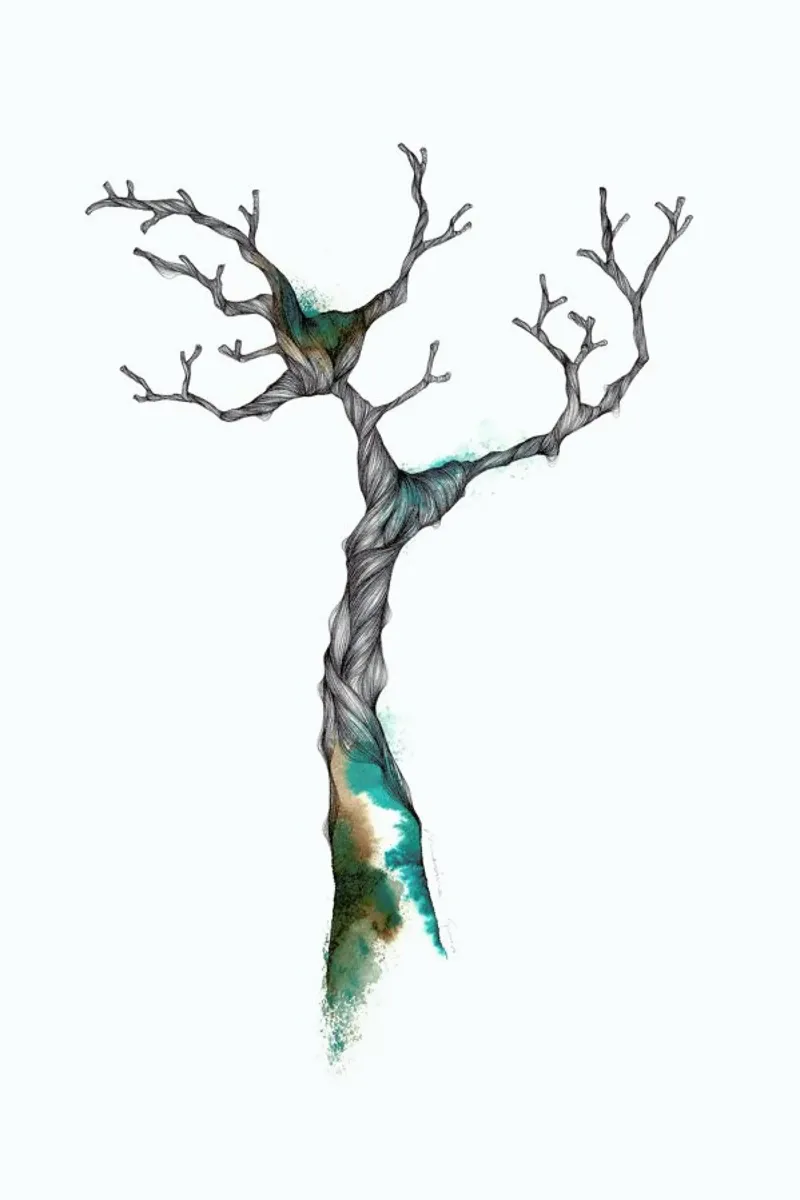 Arbre Alu-Dibond von Marina Guiu