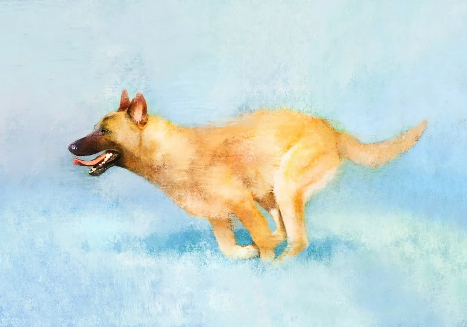 Die Jagd nach Träumen Hahnemühle von Artascy Art