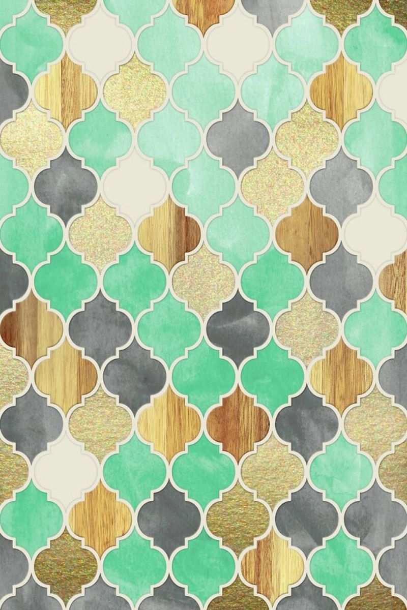 Textured Moroccan Pattern pellicola backlit da Micklyn Le Feuvre