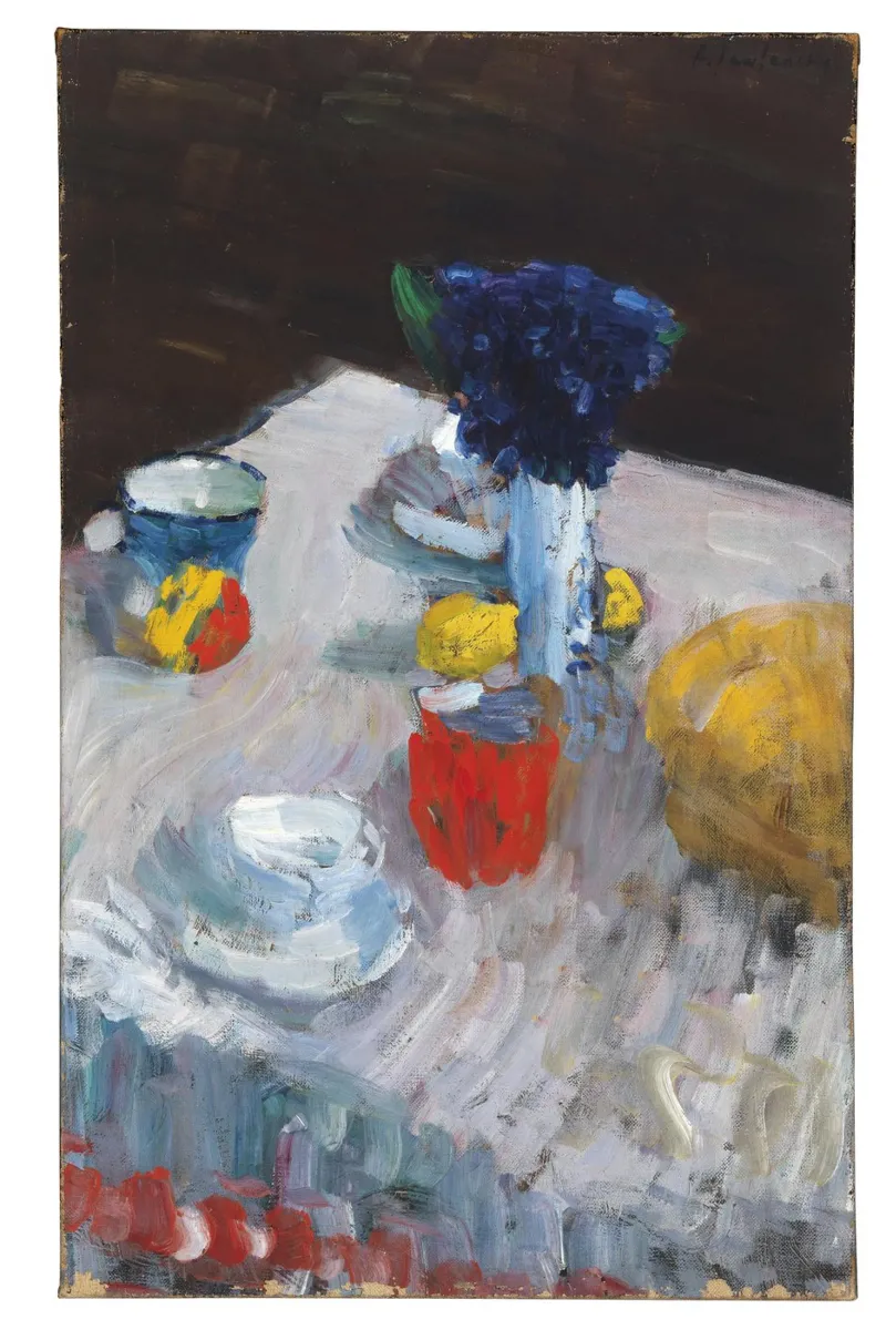 Alexej von Jawlensky - Set table acrylic glass by ARTOTHEK