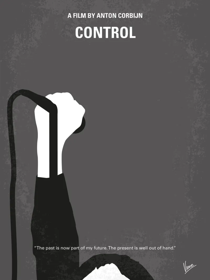 No508 My CONTROLE minimal movie poster poster da Chungkong