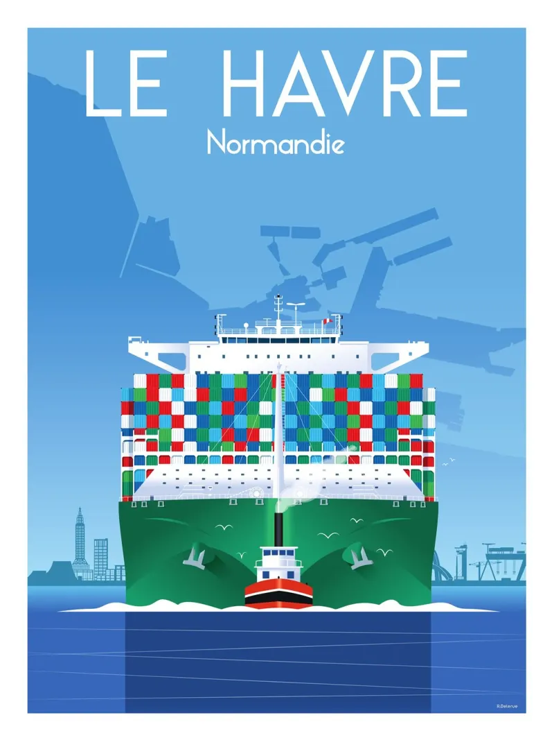 LE HAVRE pellicola backlit da Raphaël Delerue