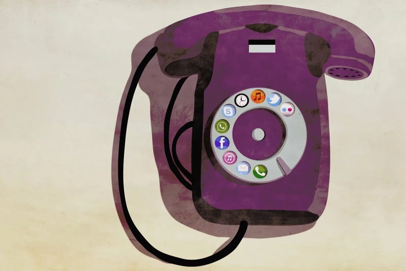 Steampunk iPhone pellicola backlit da Giordano Poloni