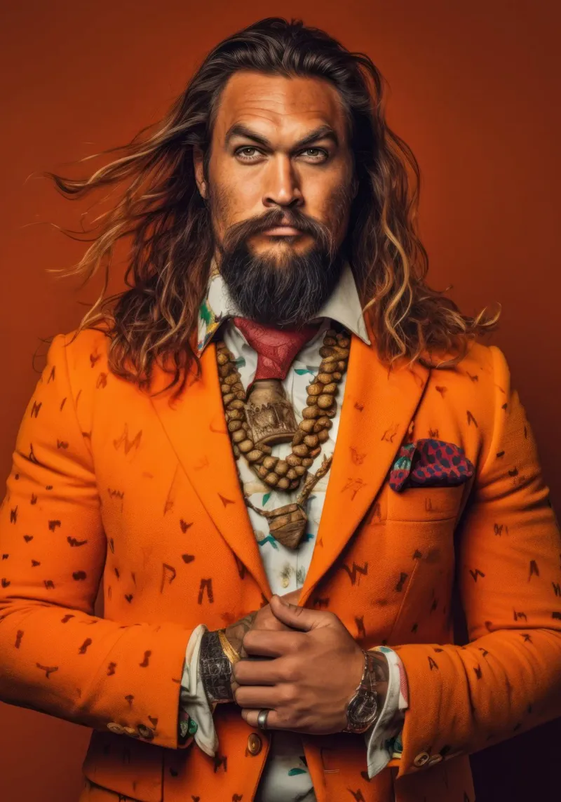 Jason Momoa Fashion Art poster de Lootprint