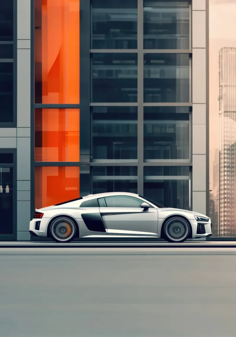 Audi R8 poster da Lootprint