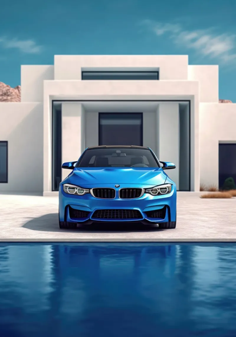 BMW M4 poster da Lootprint