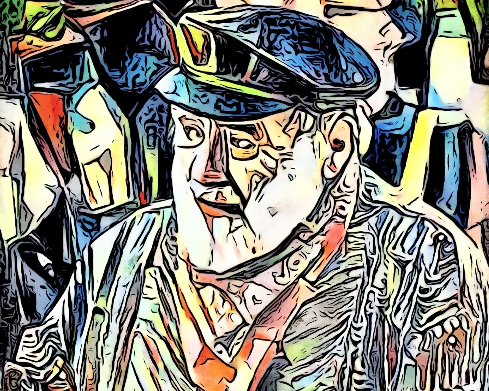 Porto a Kiez, motivo 5 alluminio dibond da ZAMART