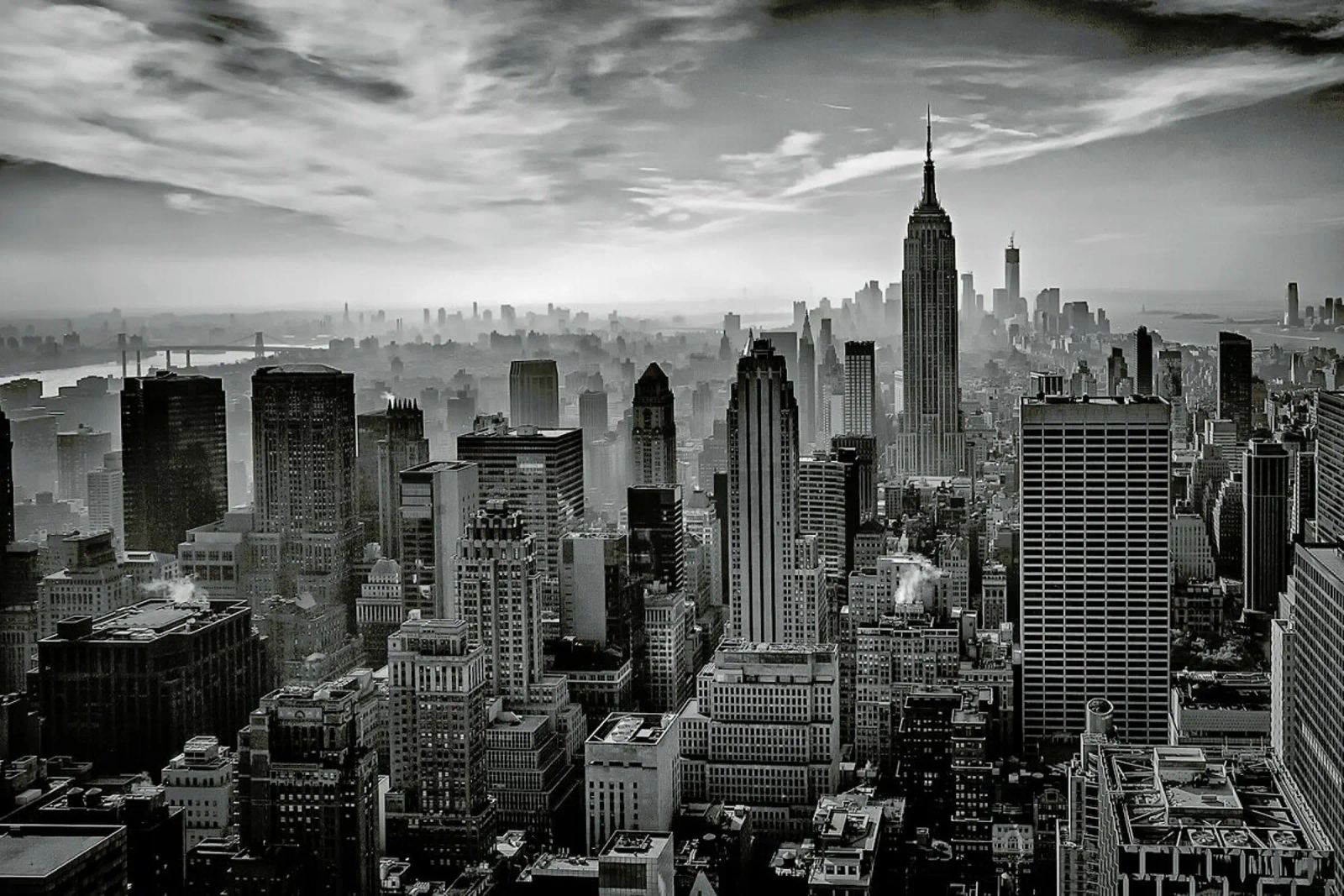 Hazy Gotham - Stefan Schilbe poster de Pictufy