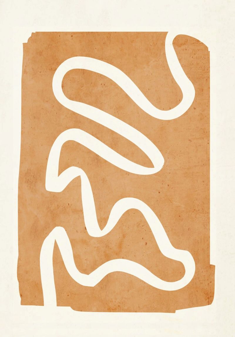 abstrakt minimal 31 Poster von ThingDesign