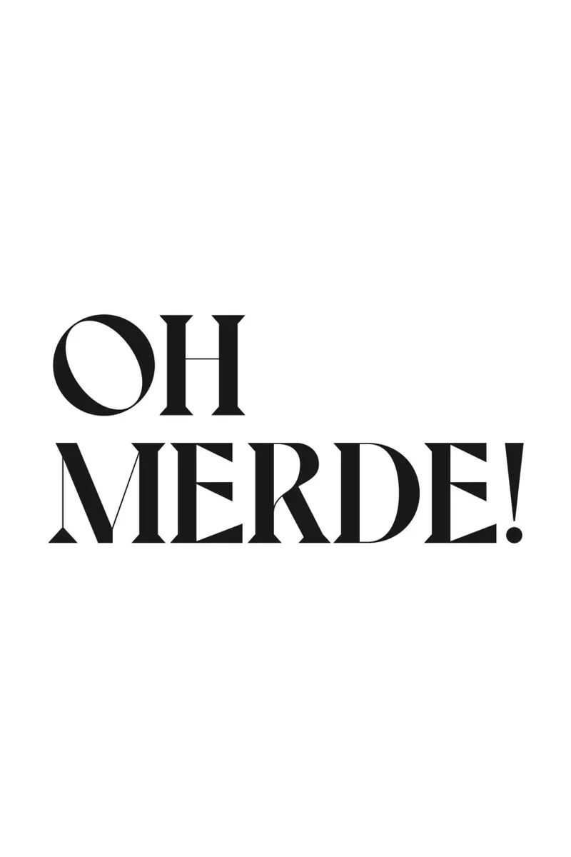 OH MERDE! pellicola backlit da n.4