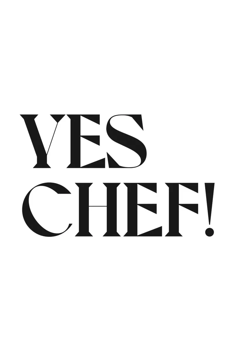 SI' CHEF! pellicola backlit da n.4