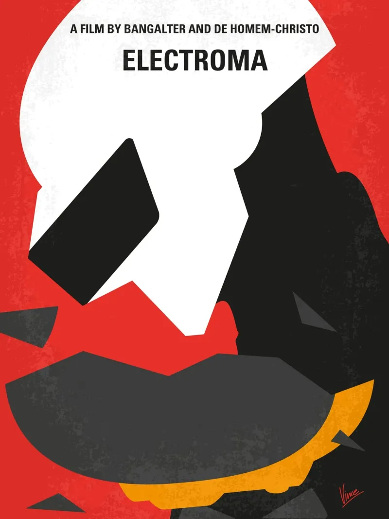 No556 My Electroma minimal movie poster Leinwand von Chungkong