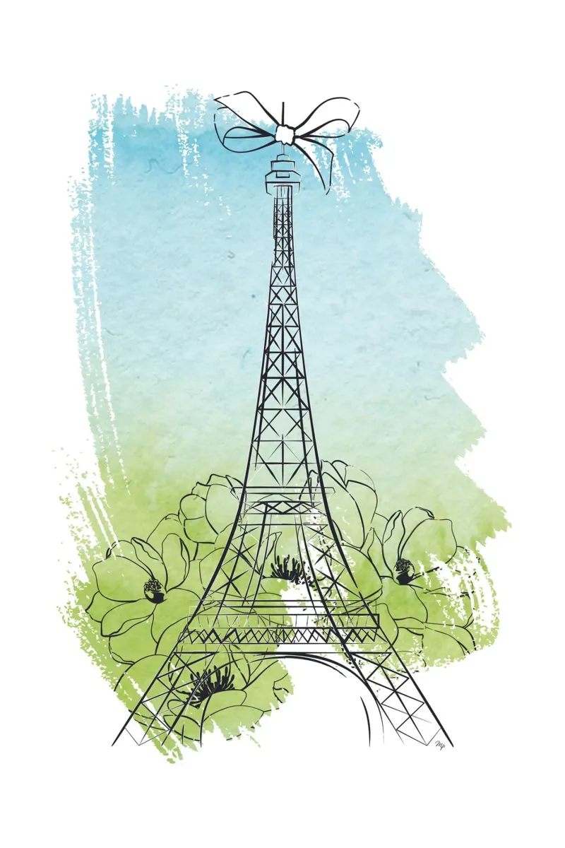 Spring in Paris canvas by Martina