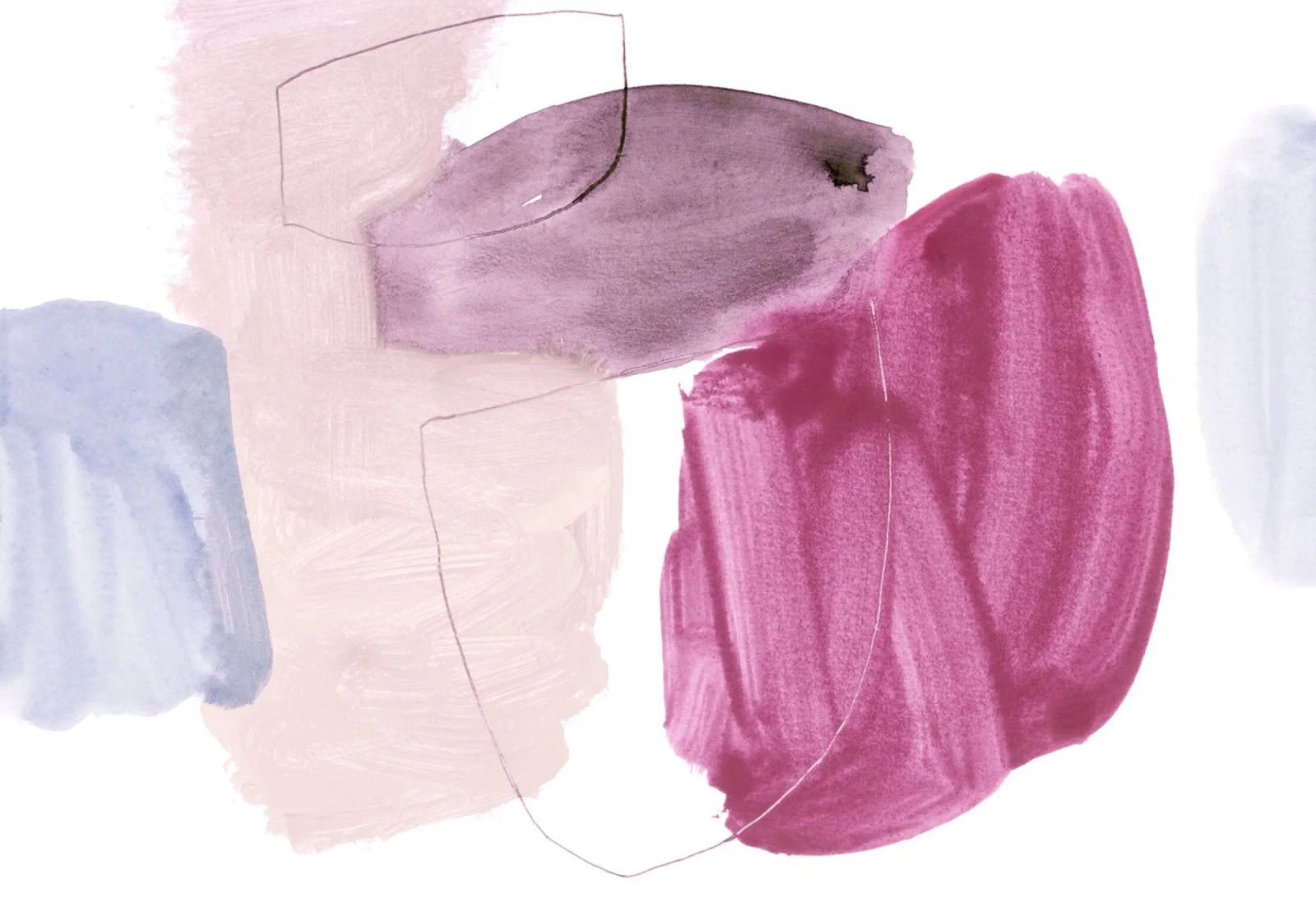 abstract color & shape poster da IRIS LEHNHARDT FINE ART