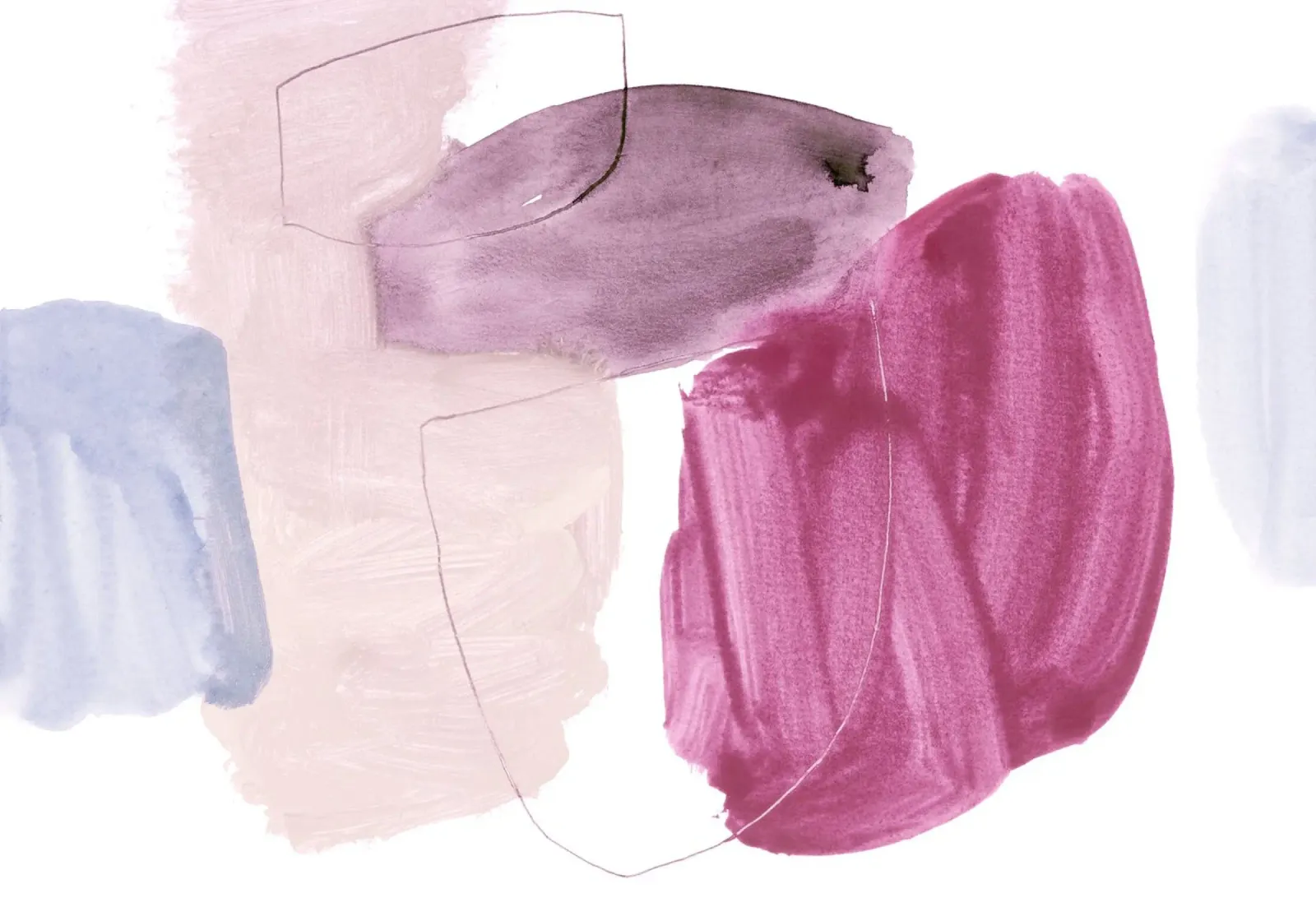 abstract color & shape tela da IRIS LEHNHARDT FINE ART
