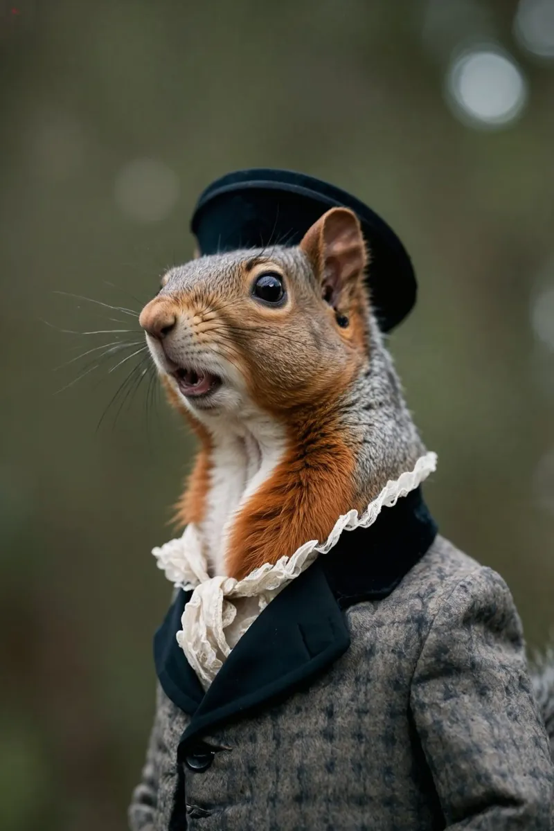 Sir Cedric Squirrel - L'affascinante gentiluomo della foresta tela da Beasts of Nobility