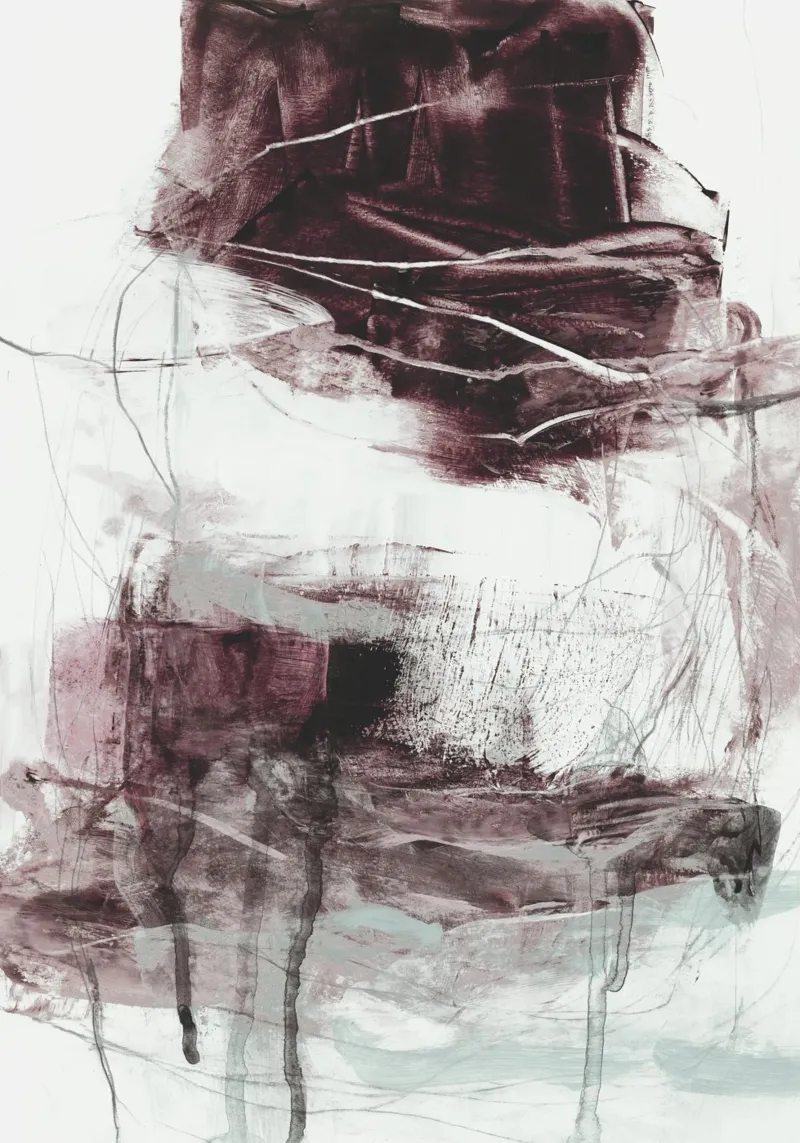 abstract expressionism plexiglass da IRIS LEHNHARDT FINE ART