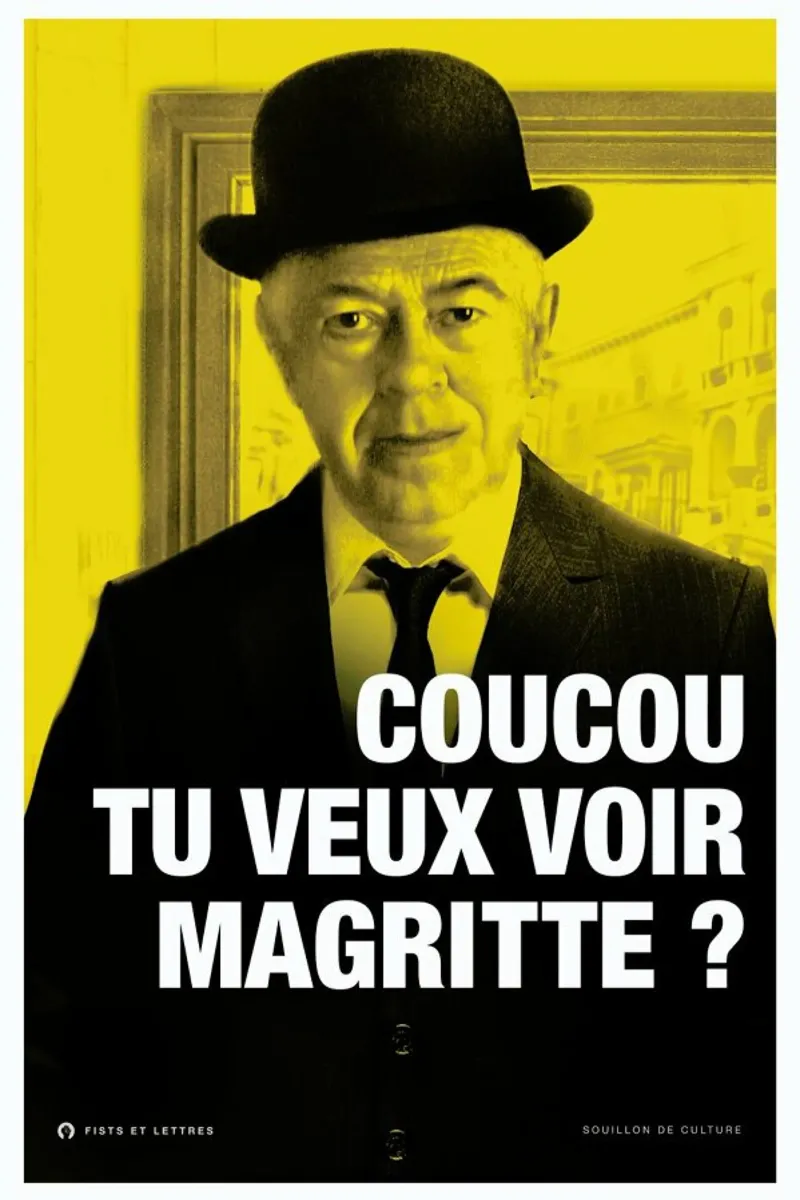 Magritte pellicola backlit da Fists Et Lettres