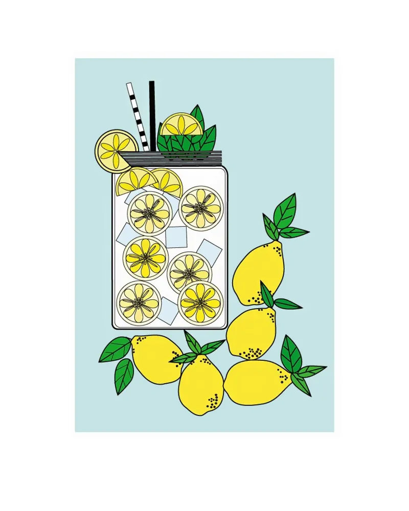 Il sole in un bicchiere alluminio dibond da SunflowerDE
