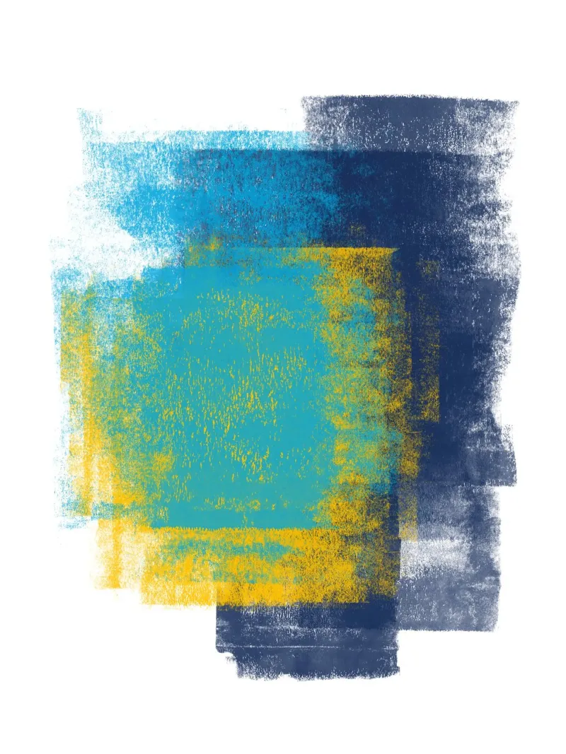 Just Colour | Minimal Abstract alluminio dibond da sabidussi