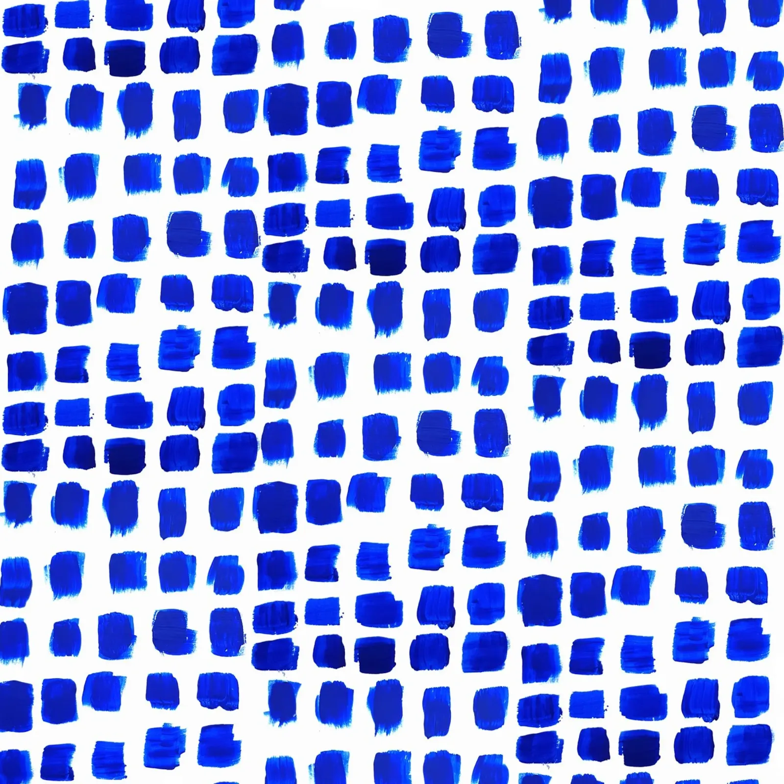 Blue Paint Dabs carta hahnemühle da sabidussi