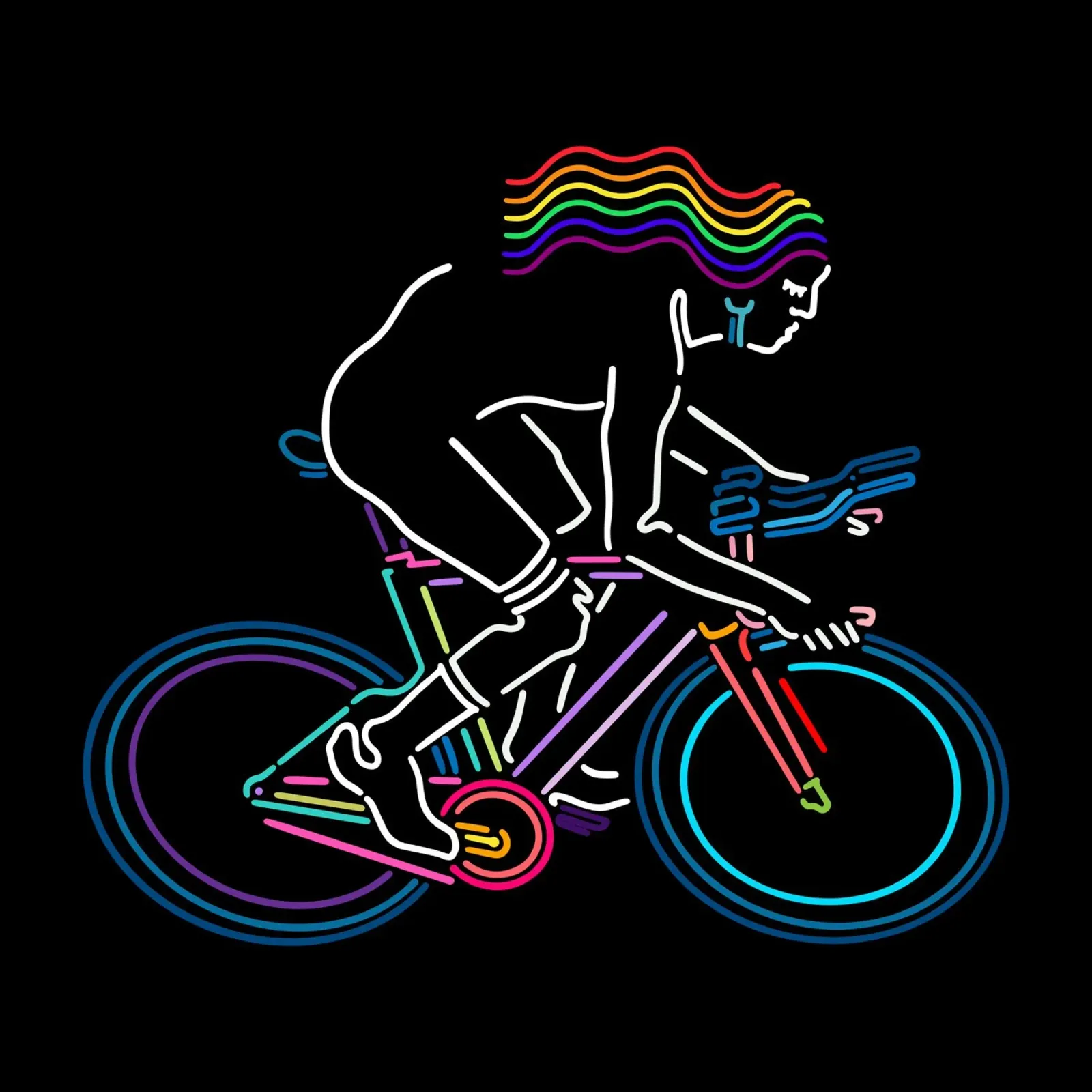 Cavalcare per amore pellicola backlit da The Cyclist