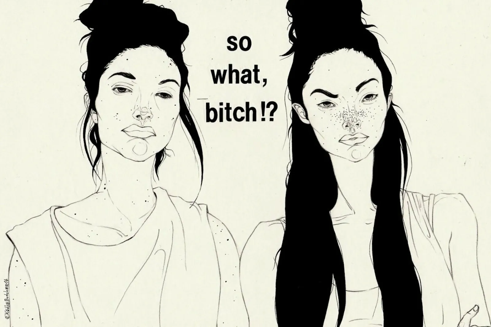 Is There Any Prob? alluminio dibond da Kaethe Butcher