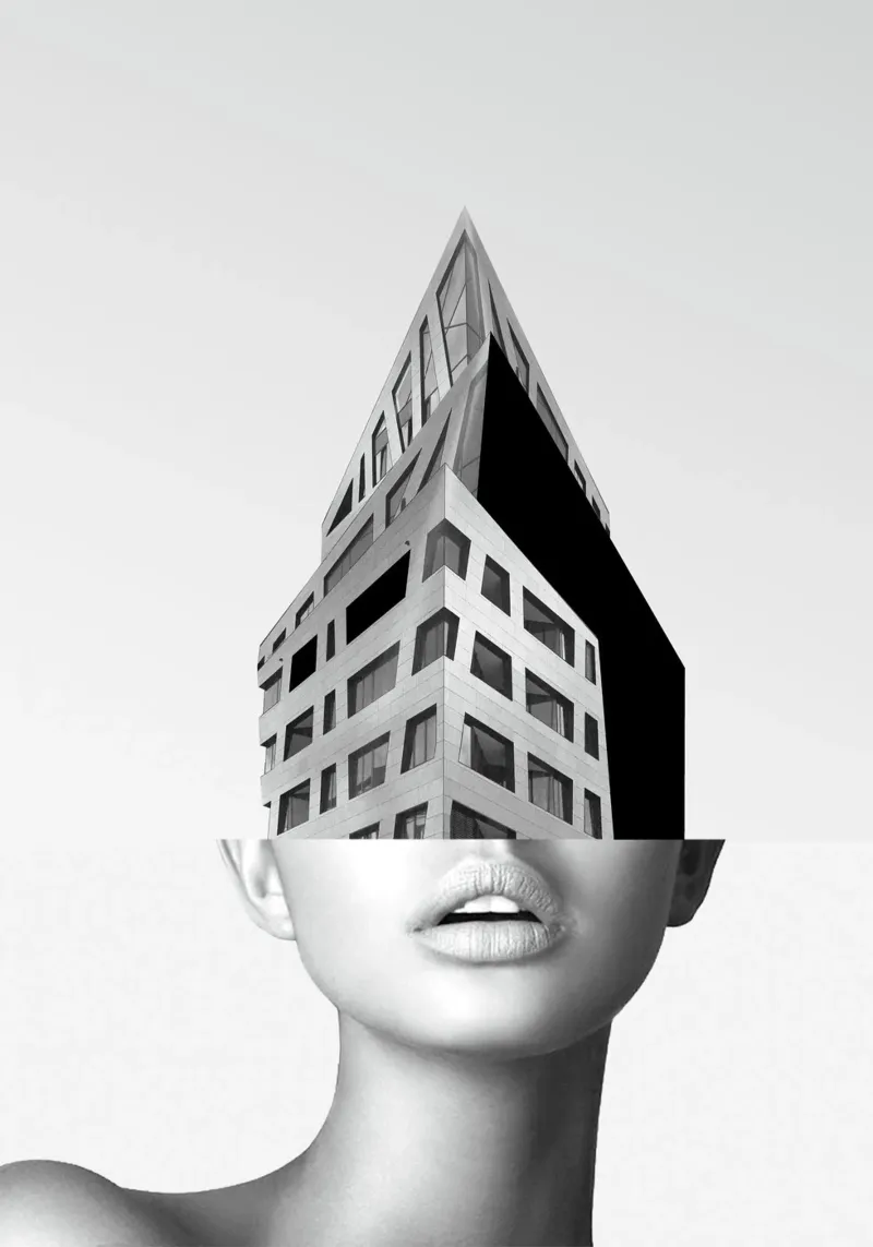 ritratto (architettura) alluminio dibond da dada22
