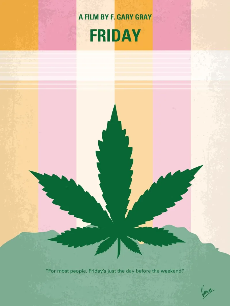 No634 My FRIDAY minimal movie poster pannello forex da Chungkong