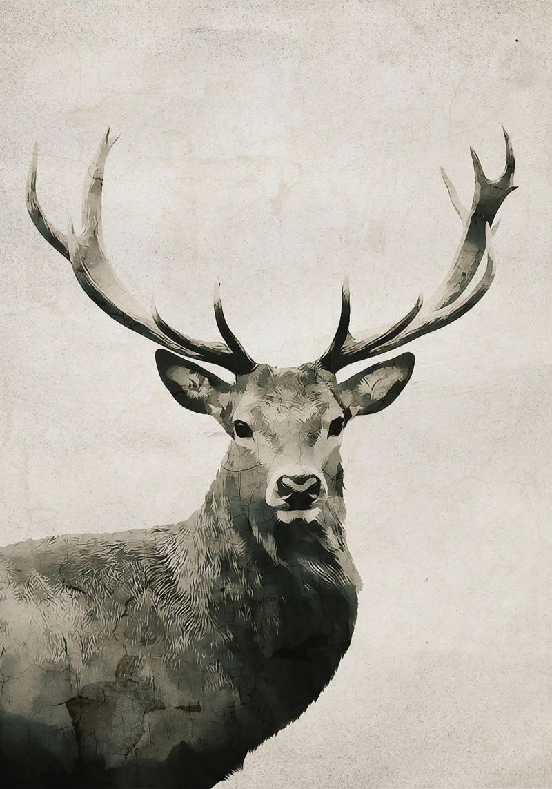 DEER Leinwand von dada22