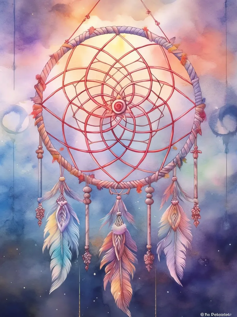 Attrape-rêve alluminio dibond da Théïa's Fantasia World