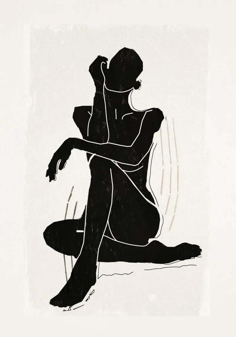 Donna nuda 3 pellicola backlit da dada22