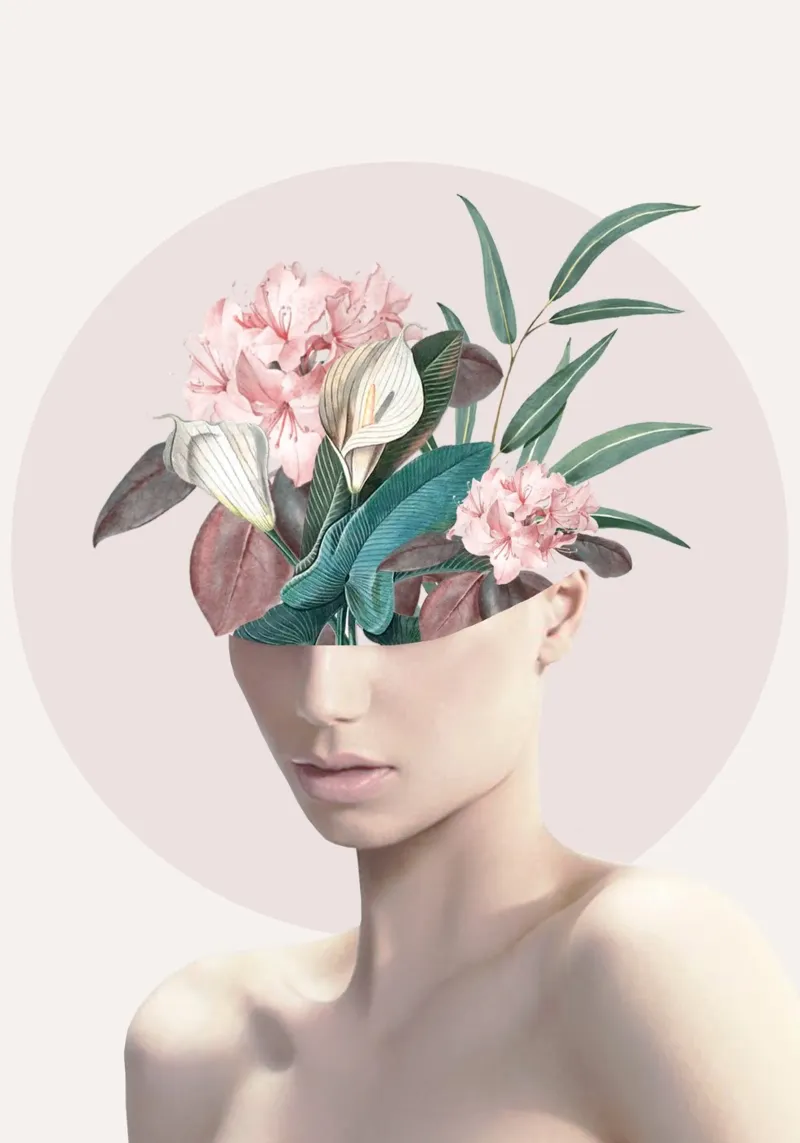Gentle Beauty alu-dibond by dada22