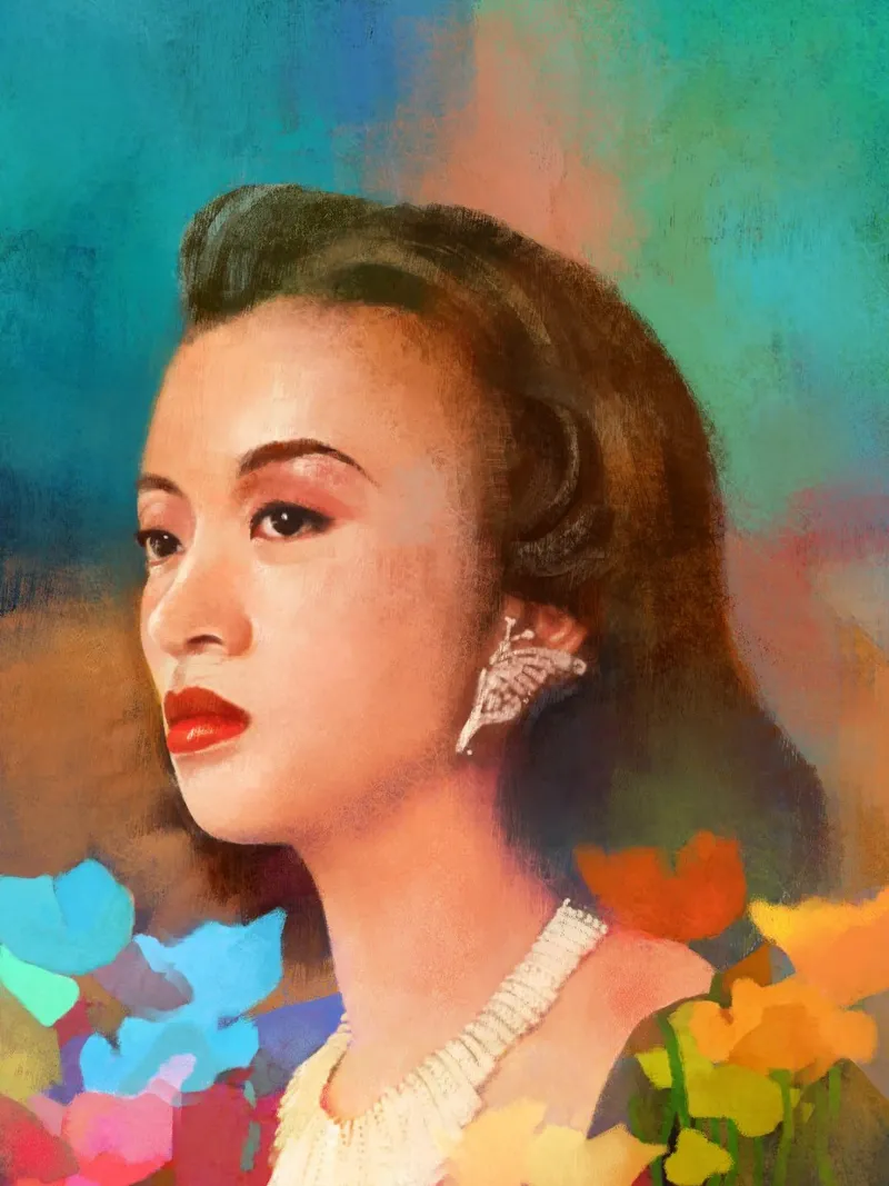 Anita Mui 梅艳芳 - Un'icona da seguire pellicola backlit da Artascy Art