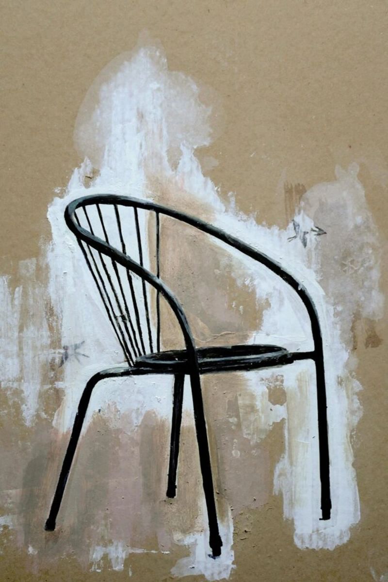 Velo Grablje - Chair Poster von David Diehl
