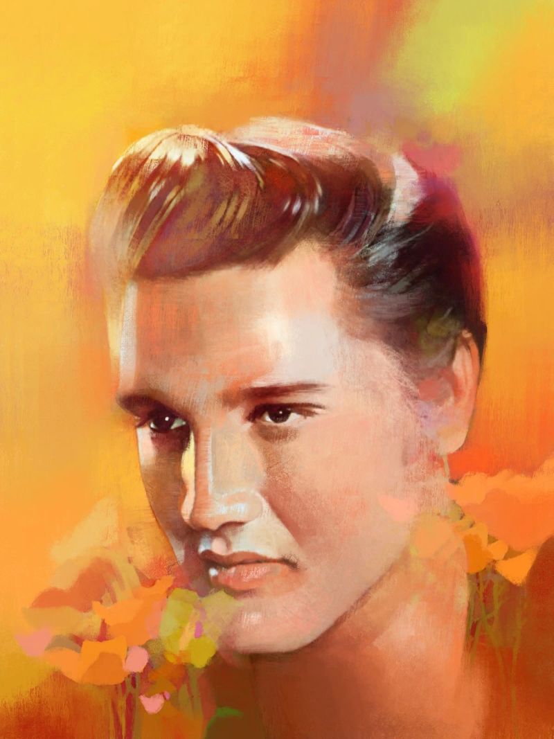 Elvis Presley - A Lonely King poster by Artascy Art