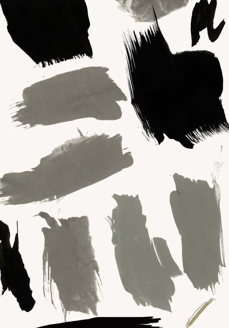 abstract marks plexiglass da IRIS LEHNHARDT FINE ART