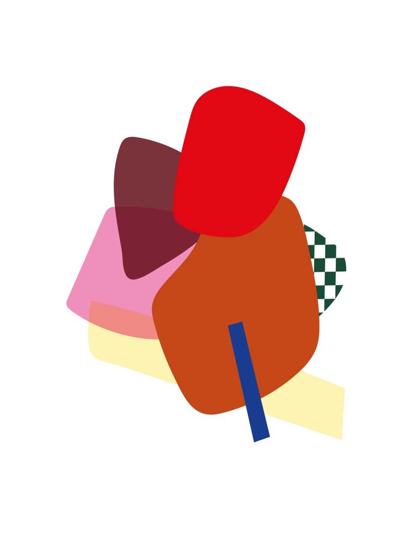 Play of Forms canvas by Studio ROSAGRAU