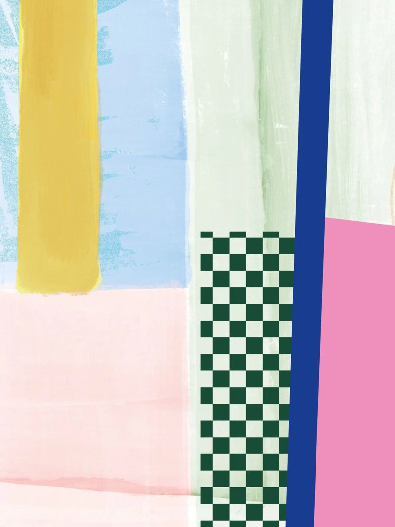 Colour 03 Check poster by Studio ROSAGRAU
